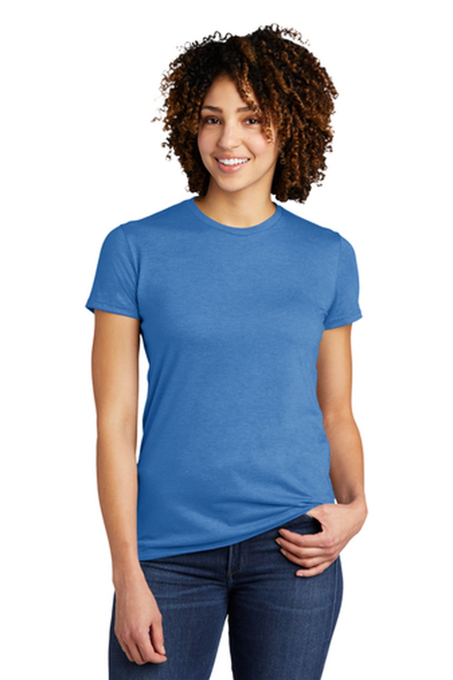 Allmade ® Ladies 4.2-ounce, 50% recycled polyester, 25% organic cotton, 25% modal Tri-Blend T-shirt